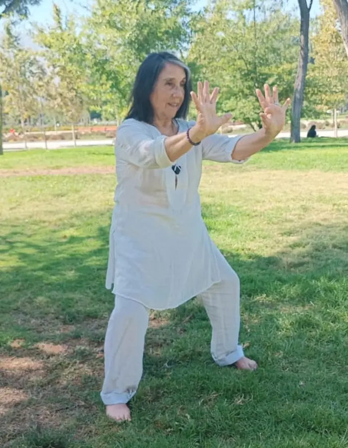 clase de chi kung Geraldine Leighton
